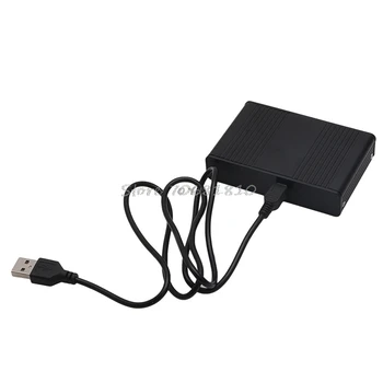 USB 5.1 Canales Externos de Audio Óptico de la Fibra de la Tarjeta de Sonido S/PDIF Para PC Portátil de Envío de la Gota
