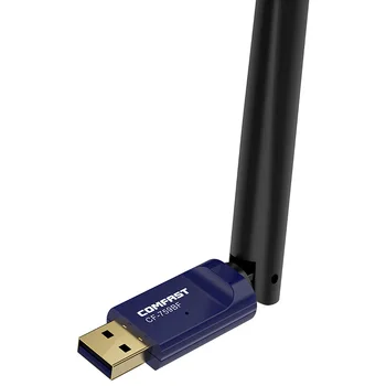 USB Wifi Bluetooth 4.2 Adaptador Dongle de 5 ghz banda dual 650M Inalámbrica de WiFi de la Red LAN de la Tarjeta de Adaptador de Bluetooth para PC Portátil de Escritorio