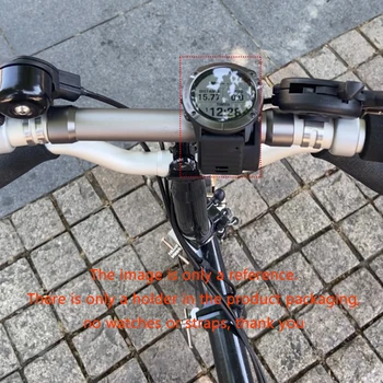 Ver los Accesorios para Garmin vivoactive precursor fenix pulsera fija en la bici de la Bicicleta del Manillar de Silicona Reloj de soporte de Montaje