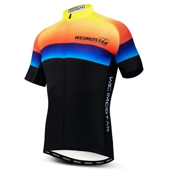 Weimostar 2021 Equipo de Pro Cycling Jersey de los Hombres de Verano de MTB de la Bicicleta Jersey Tops de Deporte de Carreras Camiseta de Ciclismo de Montaña de la Bicicleta Jersey Hombre