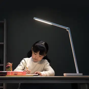 Xiaomi Mijia LED Smart Ojo Protección Escritorio Lámpara de mesa plegable de la lámpara de la oficina de Estudiantes lámpara de escritorio Dormitorio lámpara de la mesita de Dropshipping
