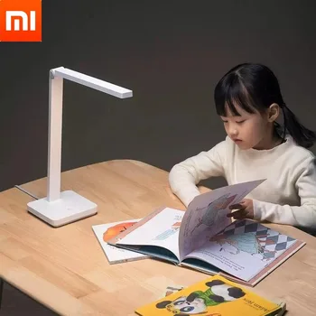 Xiaomi Mijia Lámpara de Mesa Lite Inteligente de Mi Lámpara de Escritorio LED Protección de los Ojos 4000K 500 Lúmenes de Atenuación de Luz de Mesa Lámpara de Noche