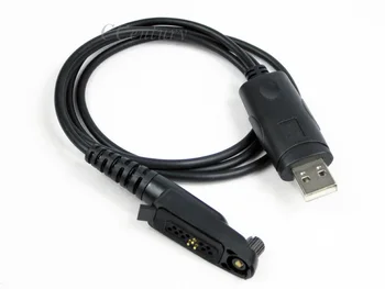 XQF Cable de Programación USB para Motorola Radio Portátil EX500 EX600 EX560 XLS GP344 GP388 GP328Plus GP644 GP688 Walkie Talkie