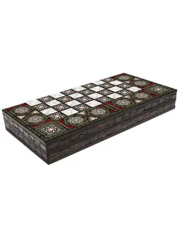 Yenigün Nacarados Backgammon Gran tamaño-50x50x4