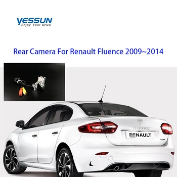 Yessun de Vista Posterior del Coche Inversa de copia de seguridad de la Cámara Para Renault Fluence 2009~de aparcamiento trasera de la cámara del coche de renault fluence