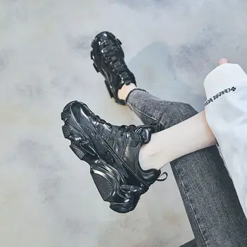 Zapatillas deportivas de mujer 2020 de la Moda de la Plataforma de Zapatillas de deporte de la Luz de deportes al aire libre Zapatos Cómodos de Mujer Zapatos de Trotar Tenis De Mujer