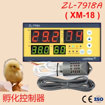 ZL-7918A XM-18 AC 110V 220V de la Pantalla LCD Digital de Temperatura regulador de Humedad Multifunción Automático de Huevos de la Incubadora de Controlador